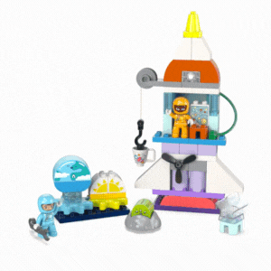 Aventura cu naveta spatiala 3 in 1, +3 ani, 10422, Lego Duplo